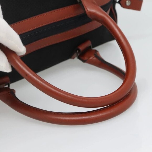 SAINT LAURENT Hand Bag Canvas Brown Auth BA4050 - Picture 8 of 16